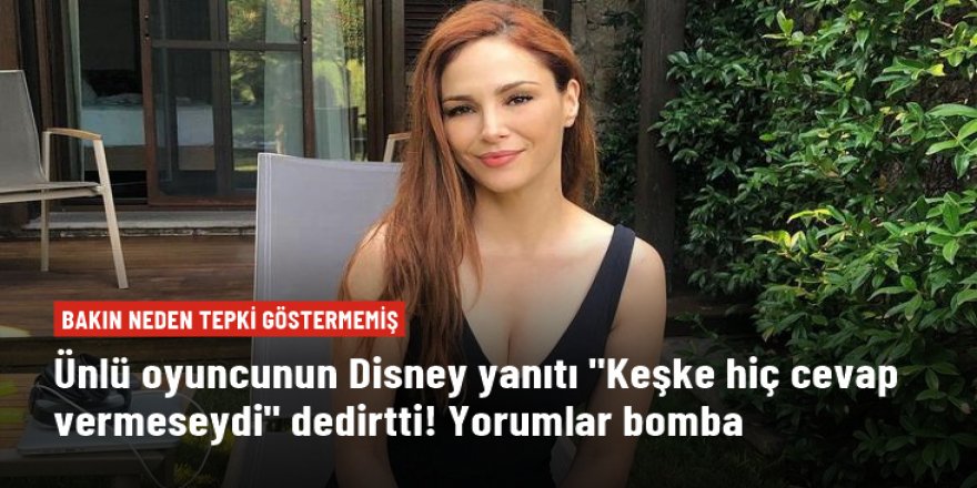 Mine Tugay'ın "Disney" sorusuna verdiği yanıt "Keşke hiç cevap vermeseydi" dedirtiyor!