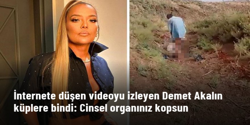 Demet Akalın, köpeğe tecavüz ettiği iddia edilen adama öfke kustu