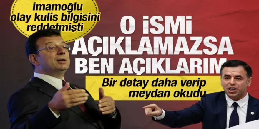 Gazeteci Yarkadaş'tan hodri meydan: İmamoğlu açıklamazsa ismini ben açıklayacağım