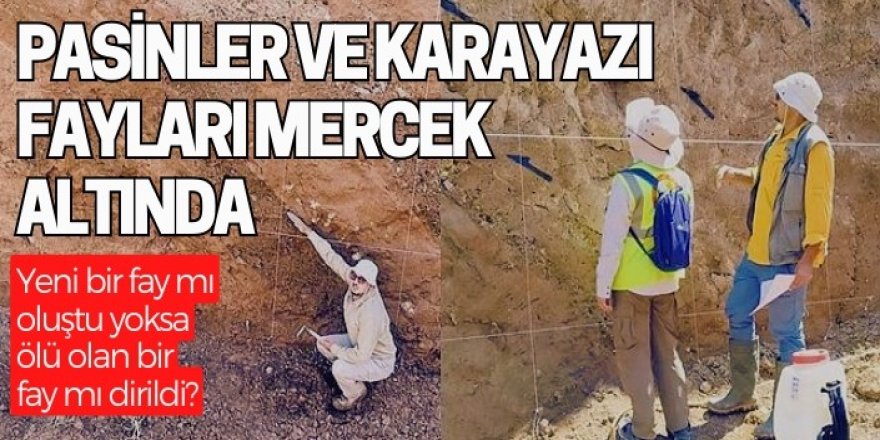 Erzurum'da O faylara yakın takip