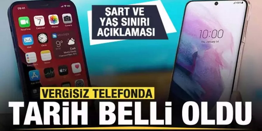 Vergisiz telefonda son dakika gelişmesi!