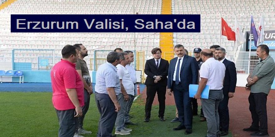 Erzurum Valisi, Saha'da