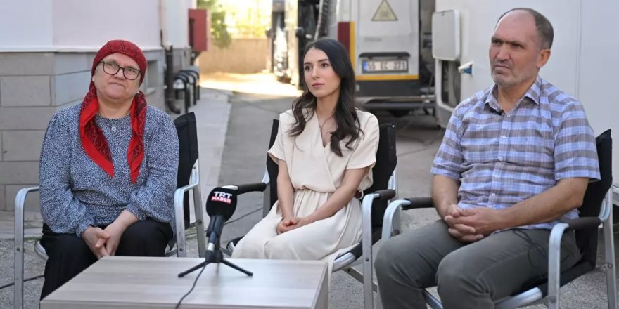 Şehit öğretmen Aybüke Yalçın'ın ailesinden “Aybüke; Öğretmen Oldum Ben!” filminin setine ziyaret