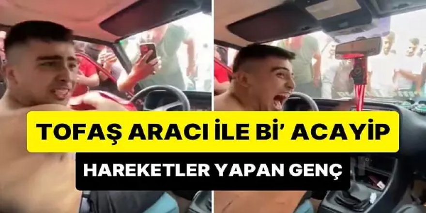 Erzurum'da Düzenlenen Tuning Festivalinde Aracını Bağırta Bağırta Şov Yapan Kişi Sosyal Medyanın Diline Düştü