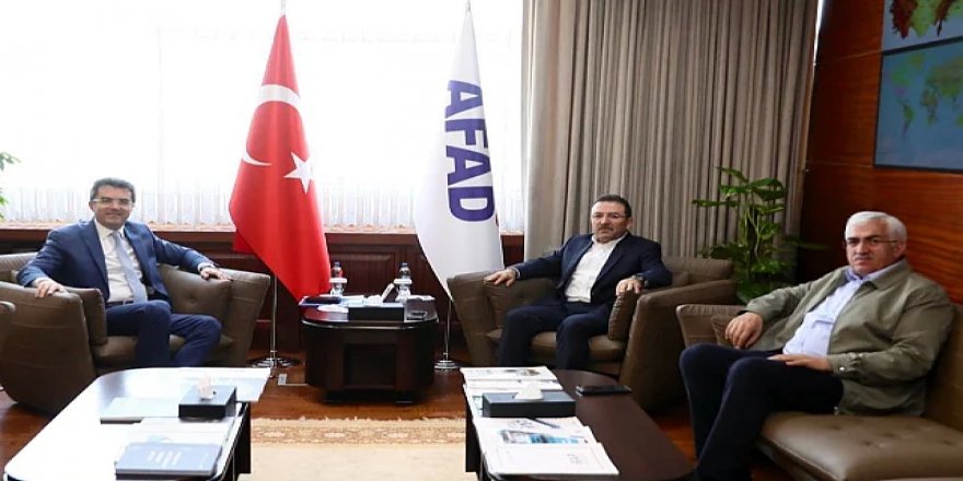 AFAD'da Erzurum gündemi: Milletvekillerinden,Memiş'e ziyaret