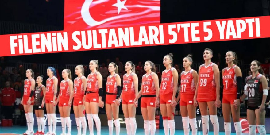 Filenin Sultanları 5'te 5 yaptı