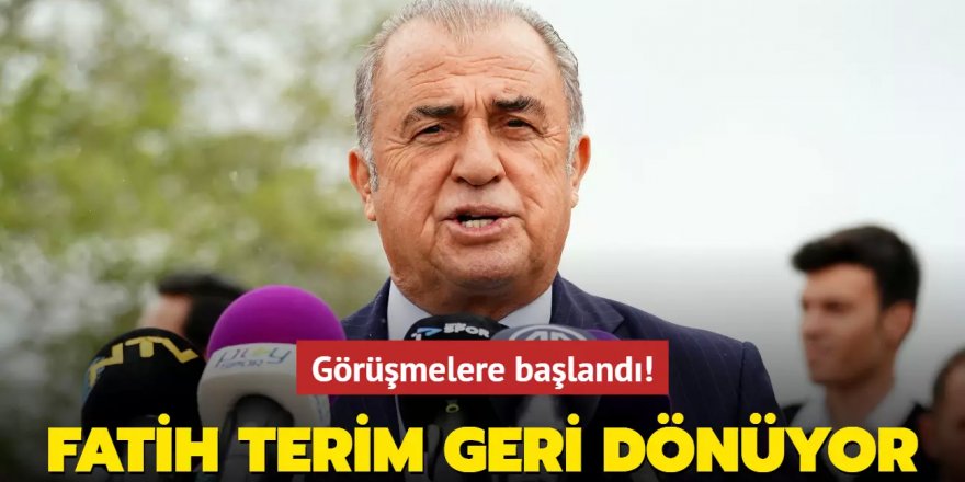 Fatih Terim eski takımına geri dönüyor