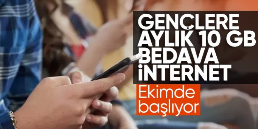 Öğrenciler 10 GB interneti ekimde kullanmaya başlayacak