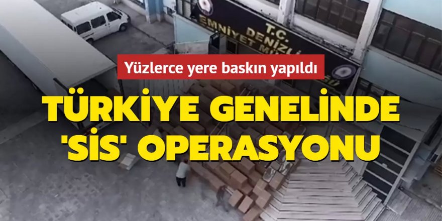 Yurt genelinde Sis operasyonu!