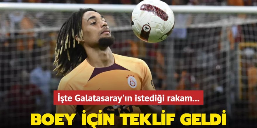 Sacha Boey için teklif geldi! İşte Galatasaray'ın istediği rakam...