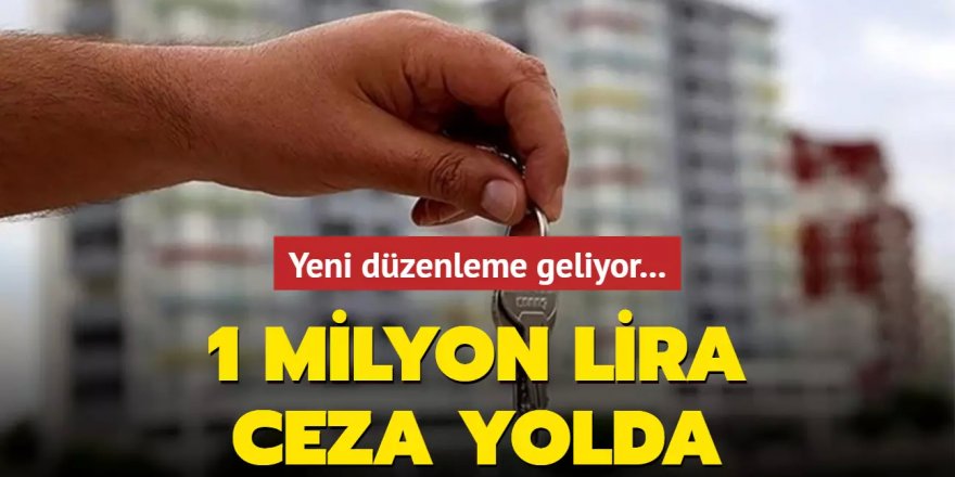 1 milyon lira ceza yolda