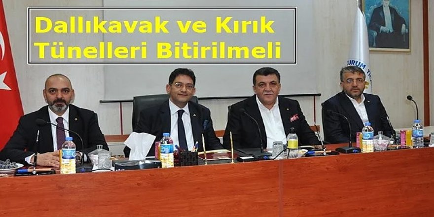 İş dünyasından tünel çağrısı