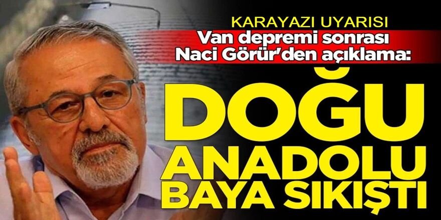 Görür'den açıklama! Karayazı ve Erciş fayına dikkat çekti!