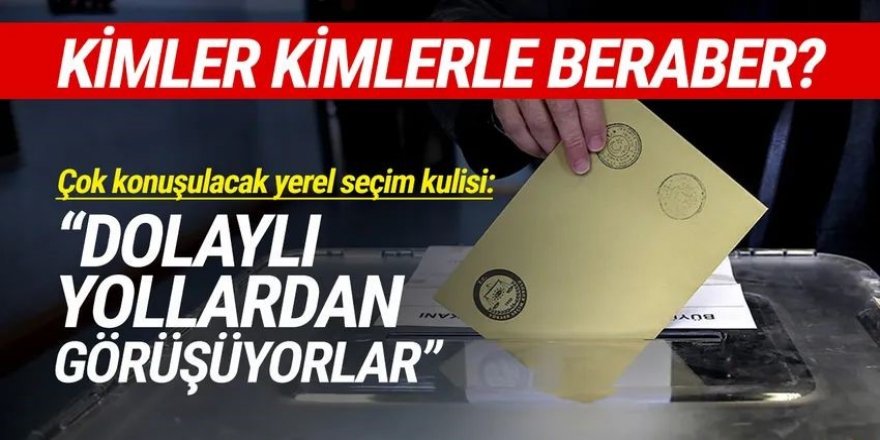 ''AK Parti ile HEDEP dolaylı yollardan görüşüyor''