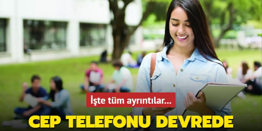 Cep telefonu devrede! İşte tüm ayrıntılar