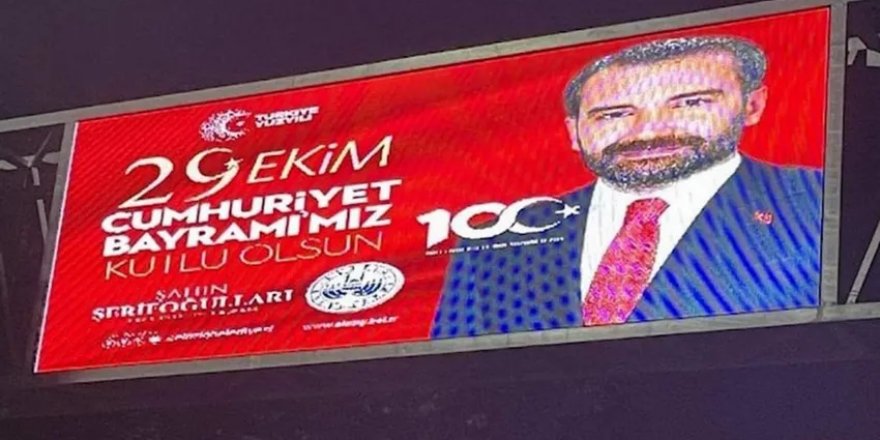 AK Partili Başkan’dan Atatürksüz 100’üncü yıl afişi