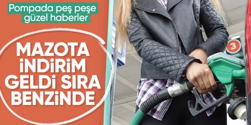 Gözler benzine çevrildi: İndirim yolda!