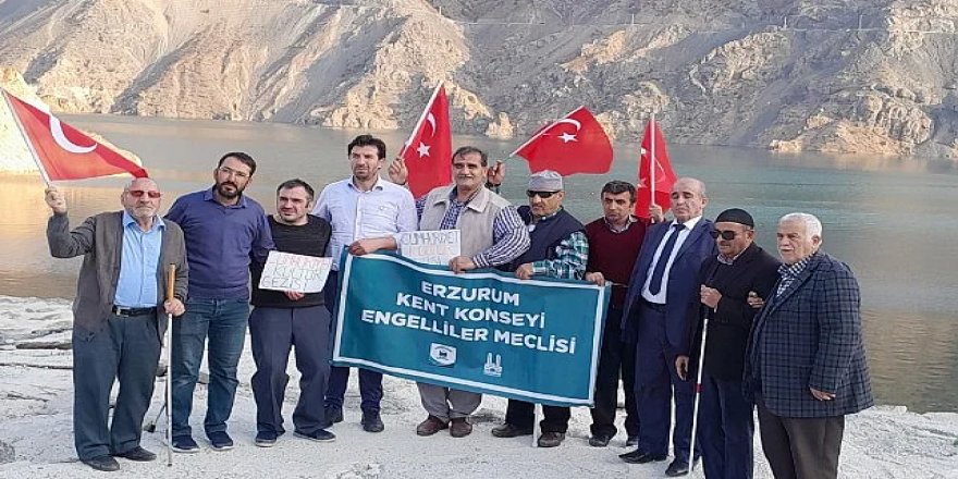 Erzurum'da Cumhuriyetin 100. yılı anısına gezdiler