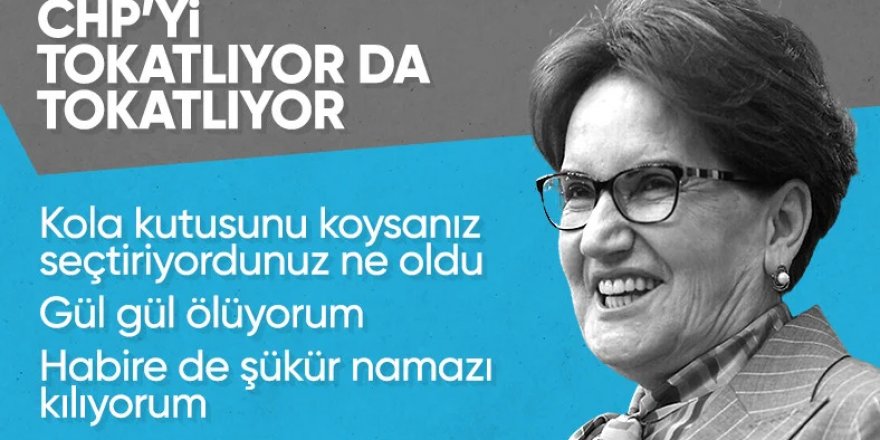 CHP'deki değişime ilk yorum: Akşener sert konuştu!