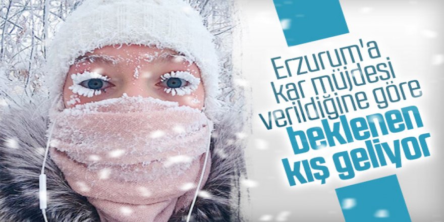 Erzurum, Erzincan ve Kars size apayrı bir uyarı yapıldı: Kar geliyor