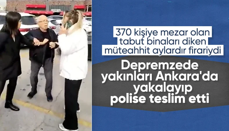 370 kişinin öldüğü sitenin firari müteahhidi böyle yakalandı!