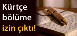Kürtçe bölüme izin!