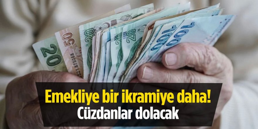 Emekliye müjde: Bir ikramiye daha geliyor!