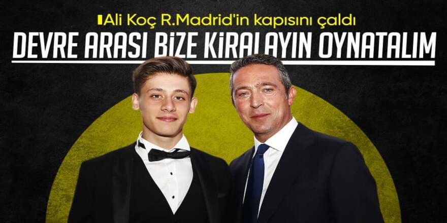 Süper Lig devinden Arda Güler'e kiralama teklifi!