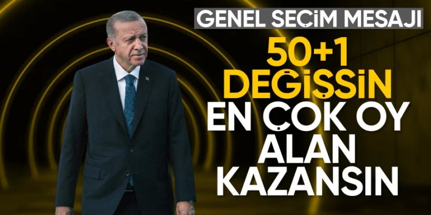 Erdoğan'dan Almanya dönüşü 50+1 açıklaması!