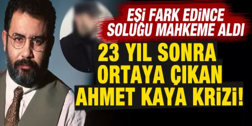 Gülten Kaya 'Çakma Ahmet Kaya'yı affetmedi! Soluğu mahkemede aldı
