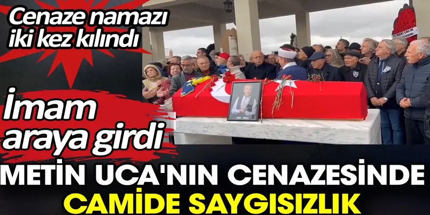 Metin Uca'ya Veda...Cenazede Gerginlik!