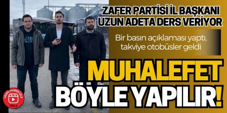 Erzurum'da muhallefet varmış: Basın açıklaması yaptı otobüsler yığıldı!