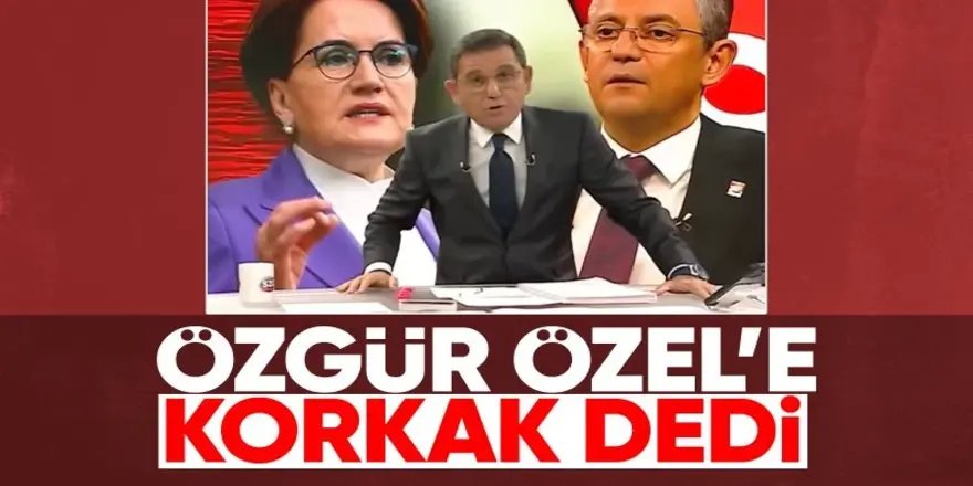 Portakal'dan Özgür Özel'e: Biraz kendinize güvenin, korkak davranıyorsunuz