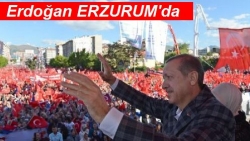 Erdoğan Erzurum’da