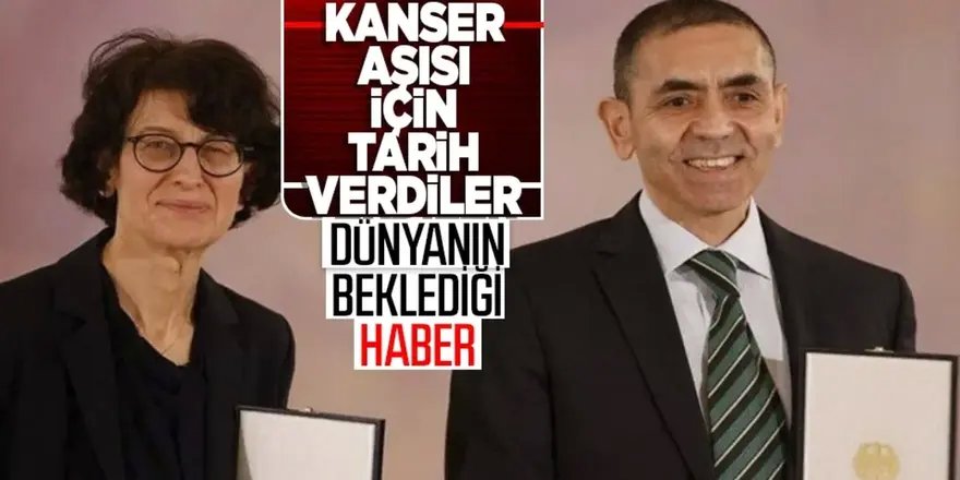 Uğur Şahin kanser aşısı için tarih verdi