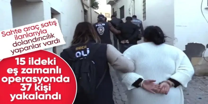 Erzurum ve 14 ilde Sibergöz operasyonu! Ali Yerlikaya açıkladı!