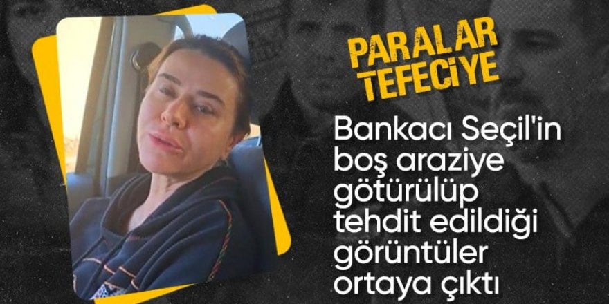 Seçil Erzan'ın tefeciler tarafından çekilen tehdit videosu