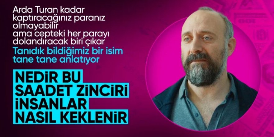 Halit Ergenç fon vurgununu böyle anlattı