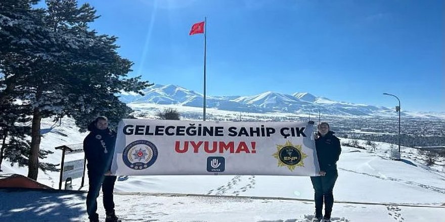 Erzurum polisi vatandaşa seslendi!