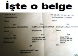 Bu belgeyi inkar ettiler!..