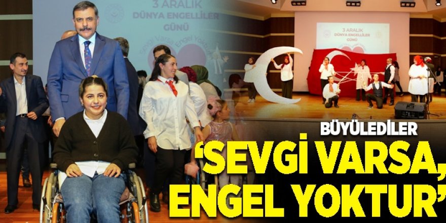 Erzurum Valisi Mustafa Çiftçi “Sevgi Varsa Engel Yoktur” Programına Katıldı