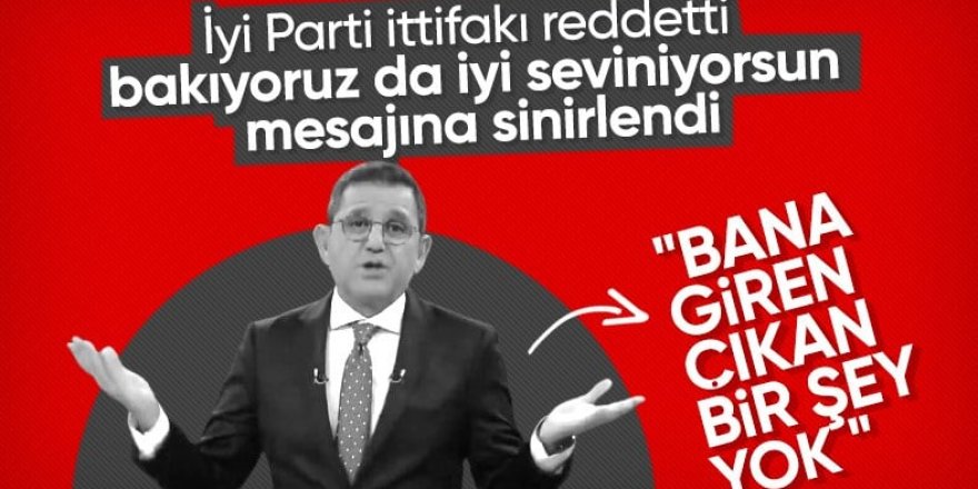 Fatih Portakal'dan seyircisine: Bana giren çıkan yok