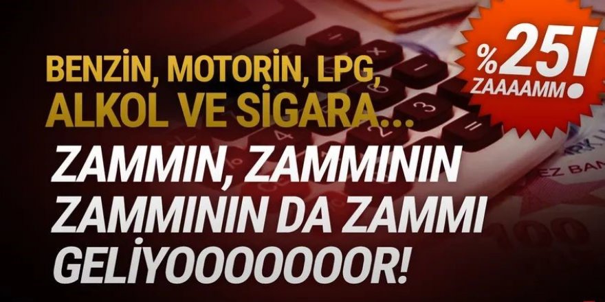 Vergi Uzmanı Ozan Bingöl akaryakıt, alkol ve tütün ürünlerine ÖTV zammını 'en iyimser' tahmin diyerek açıkladı!