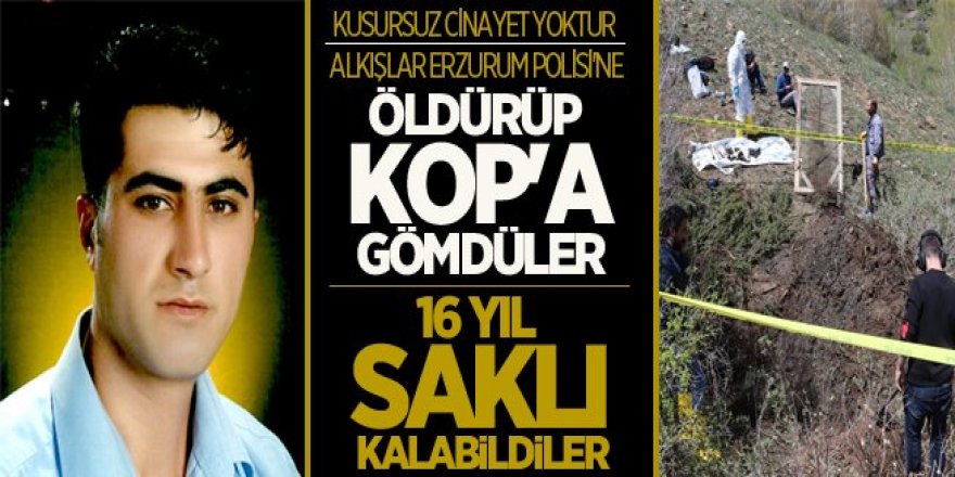 Erzurum'da 16 yıl sonra çözülen cinayet! Karar çıktı