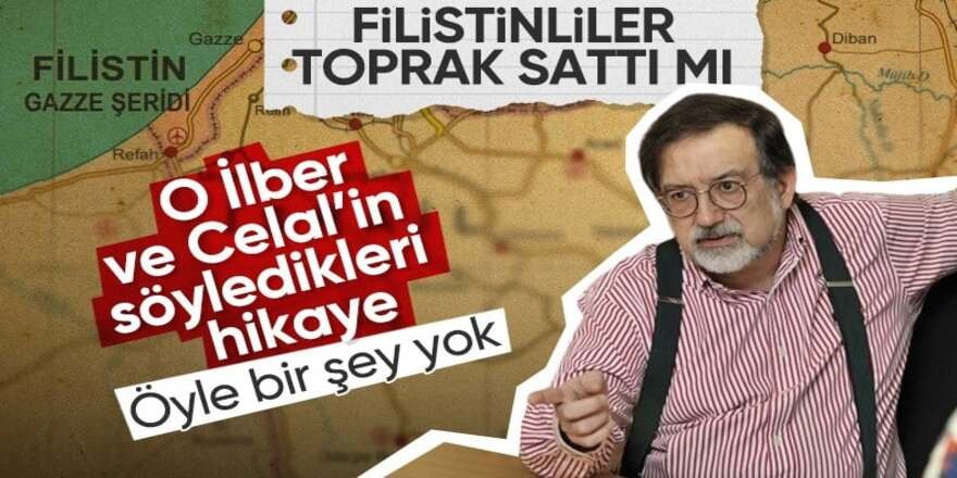 Bardakçı'dan İlber Ortaylı ve Celal Şengör'ün Filistin sözlerine tepki