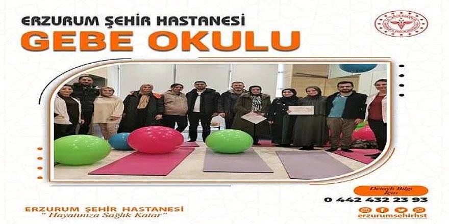 Erzurum'da Gebe okulu 14. dönem mezunlarını verdi