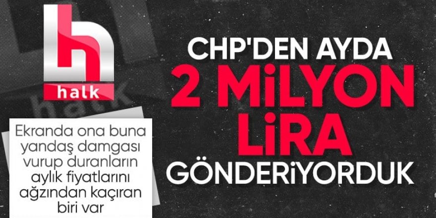 Eren Erdem: Halk TV'nin 2 milyon ödeneğini kestim!