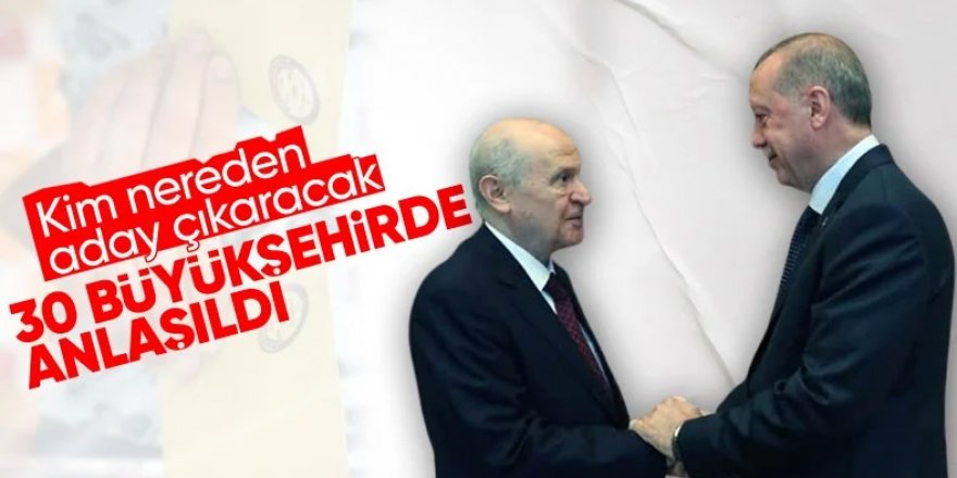 Cumhur İttifakı'nda yerel seçim uzlaşması