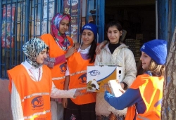 Erzurum’da kurbanlı reklam!