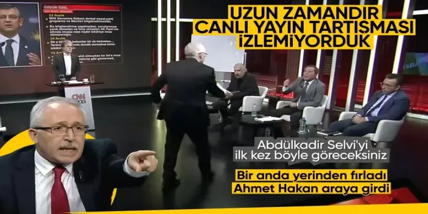 CNN Türk ekranlarında 'teröre karşı bildiri' tartışması...